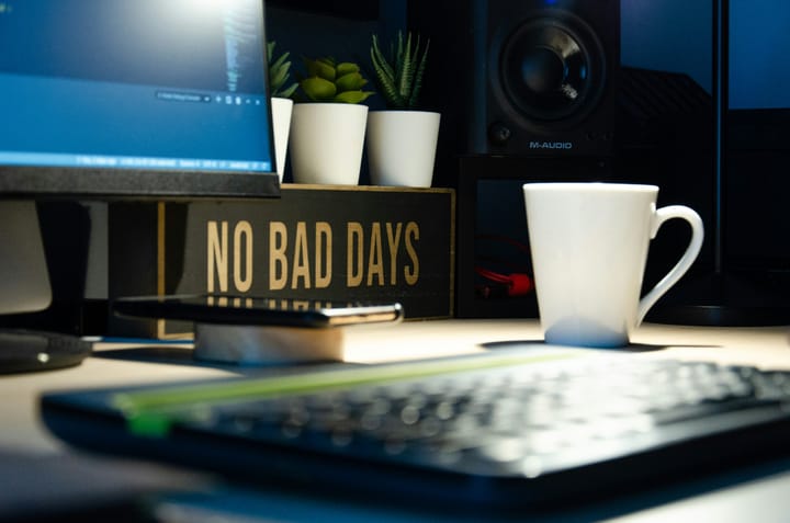 Working without clutter is proven to boost your productivity